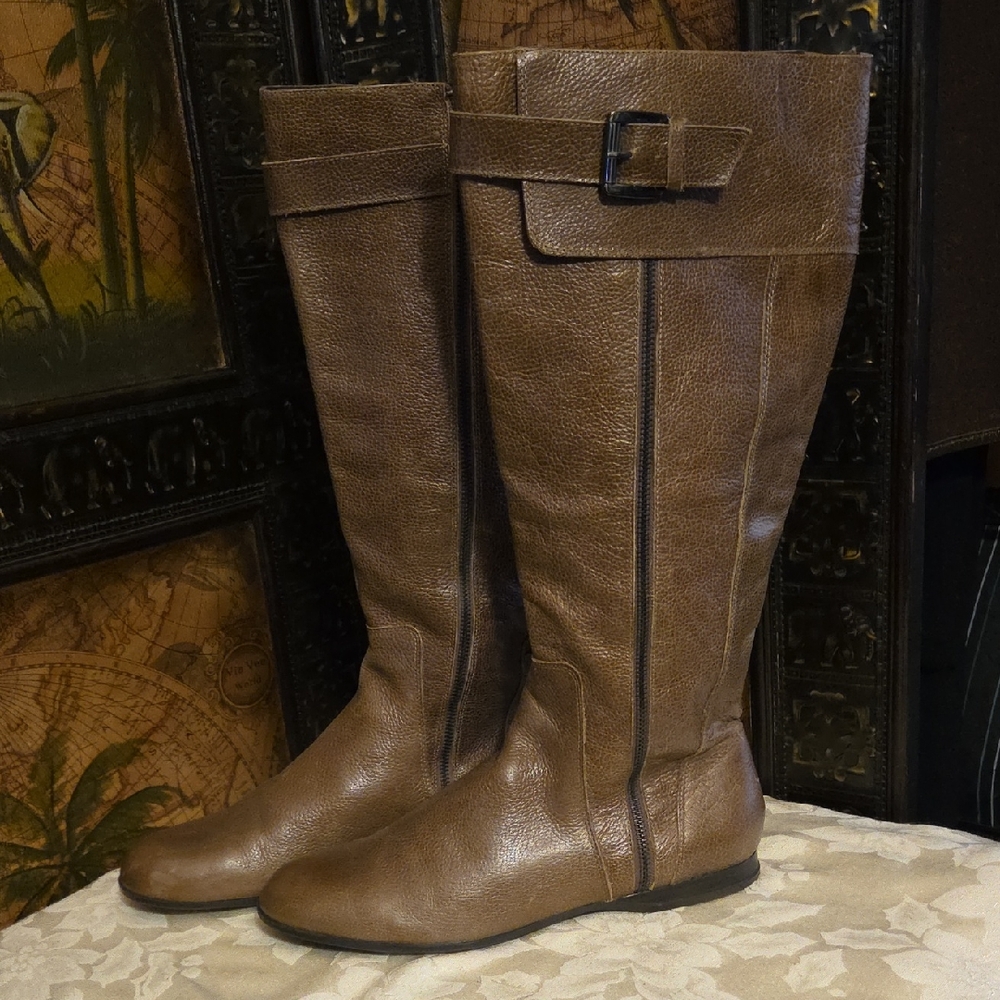 Enzo Angiolini Leather Boots